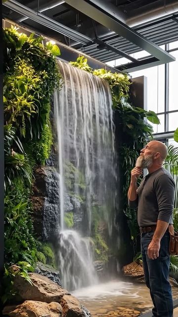 Creators ad: Indoor waterfall
