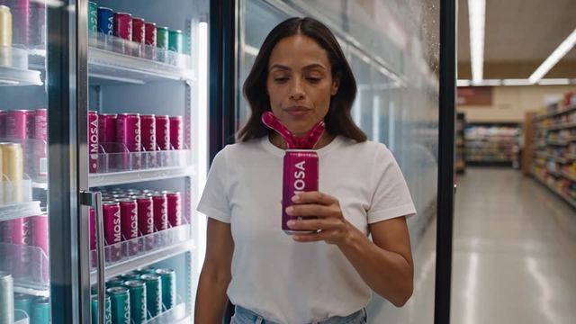 Food and drink ad: Soda aisle