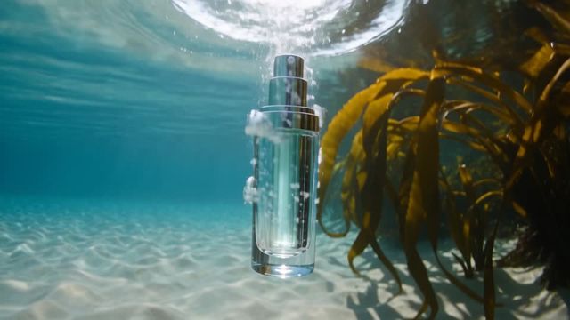 Skincare ad: Sea serum